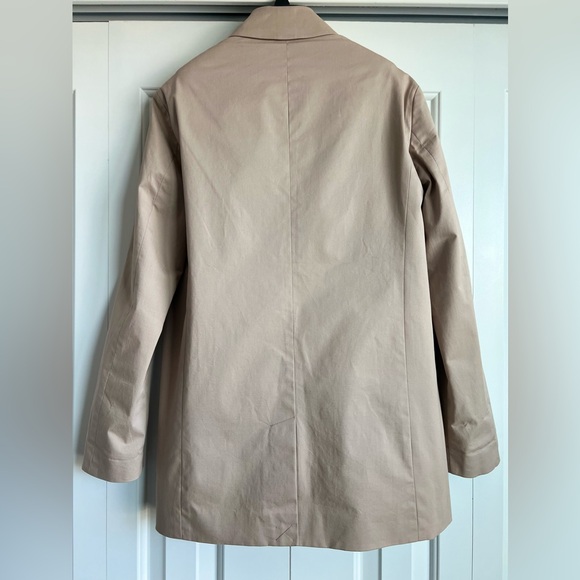 NWT Tommy Hilfiger Oversized Boyfriend Blazer Beige Size 00 - Picture 5 of 6